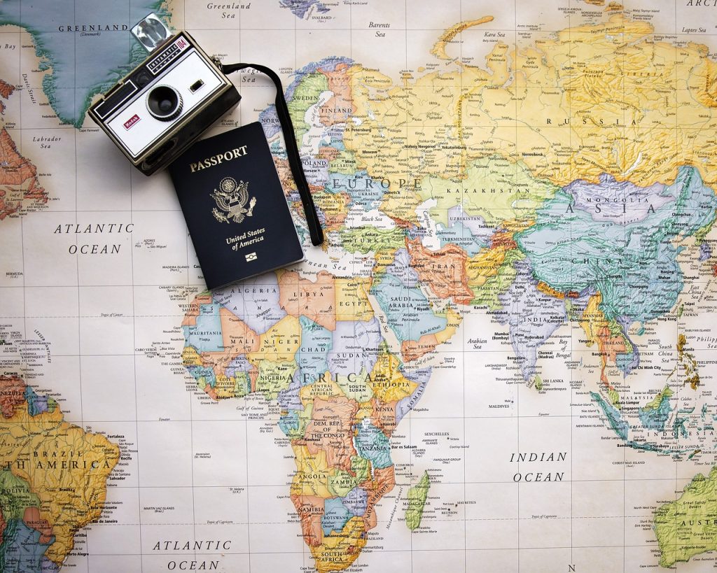 passport, map, world map, world, trip, tourism, vacation, travel, planning, camera, map, tourism, travel, travel, travel, travel, travel